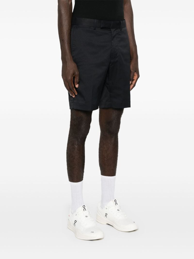 Black Tailored Bermuda Shorts