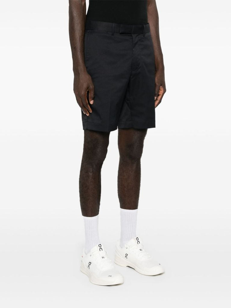 Black Tailored Bermuda Shorts