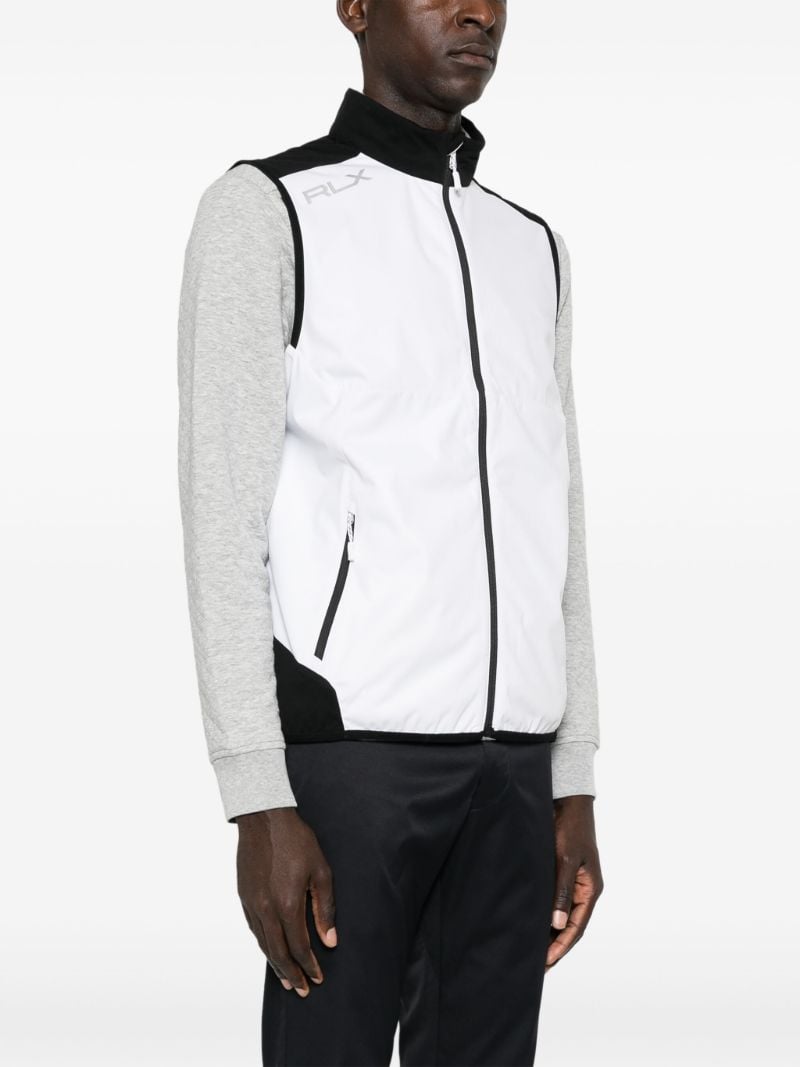 White Water-repellent Packable Gilet