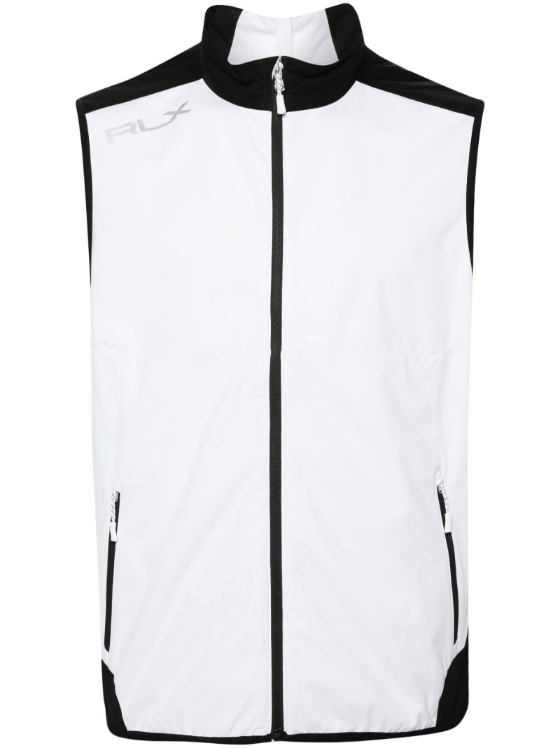 White Water-repellent Packable Gilet
