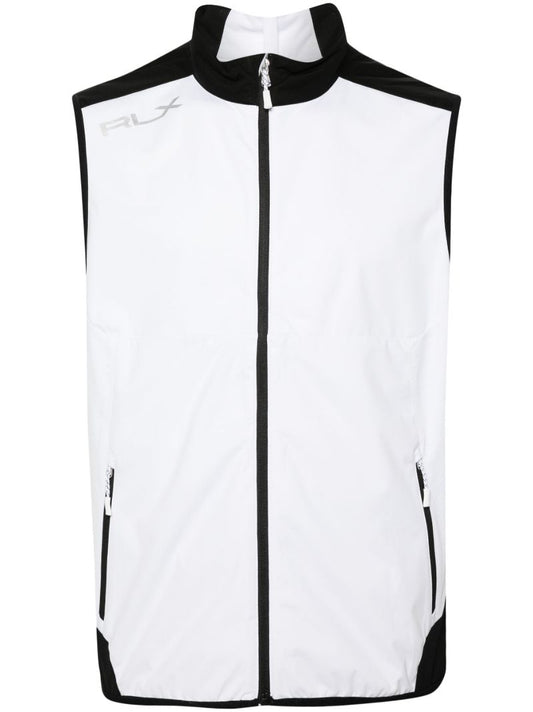 White Water-repellent Packable Gilet