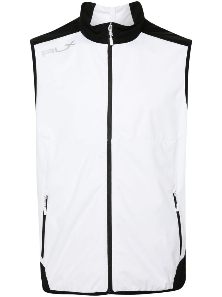 White Water-repellent Packable Gilet