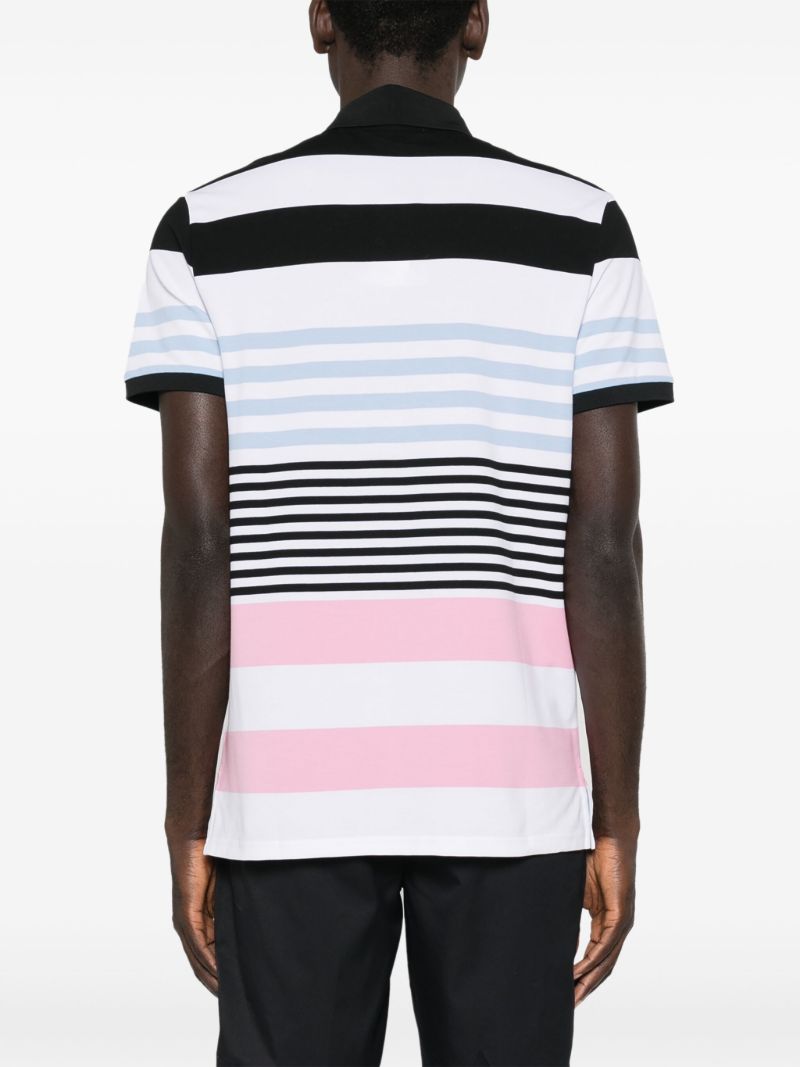 Multicolour Striped Polo Shirt