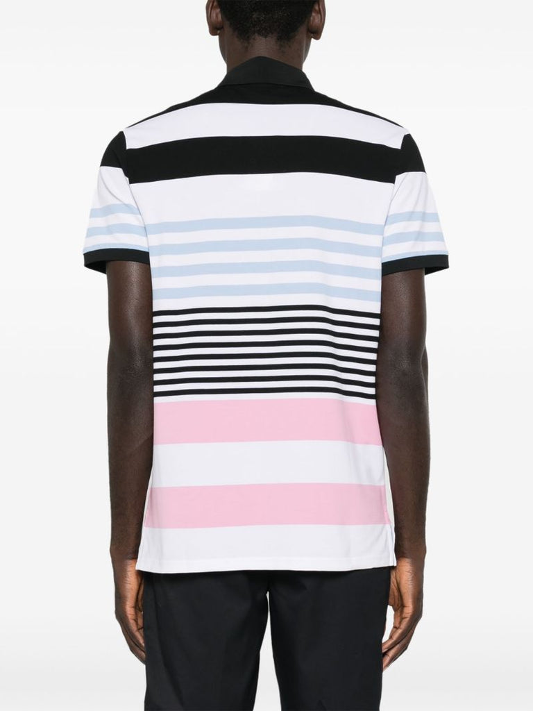 Multicolour Striped Polo Shirt