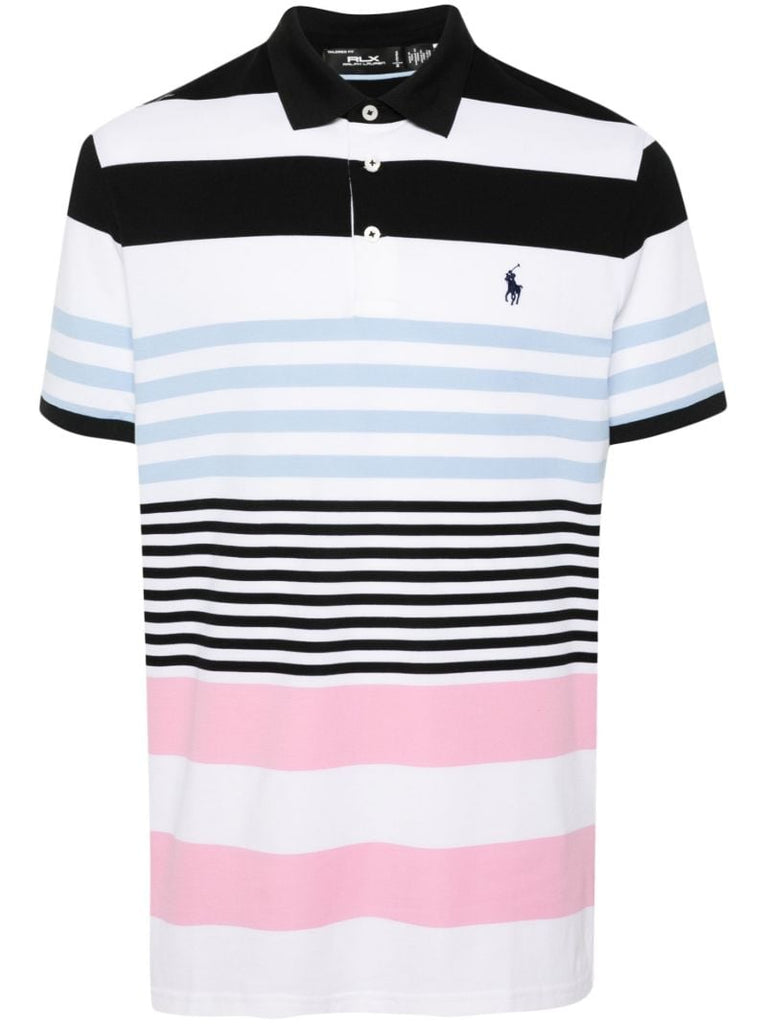 Multicolour Striped Polo Shirt