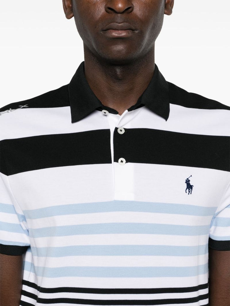Multicolour Striped Polo Shirt