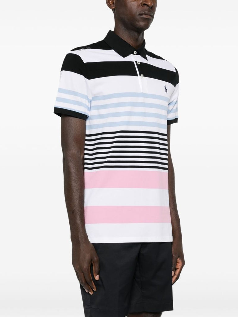 Multicolour Striped Polo Shirt