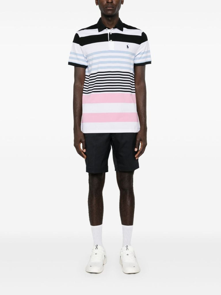 Multicolour Striped Polo Shirt
