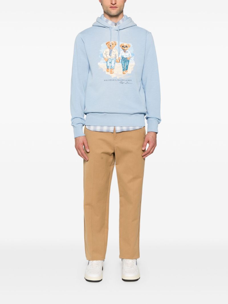 Blue the Ralph and Ricky Bear Hoodie