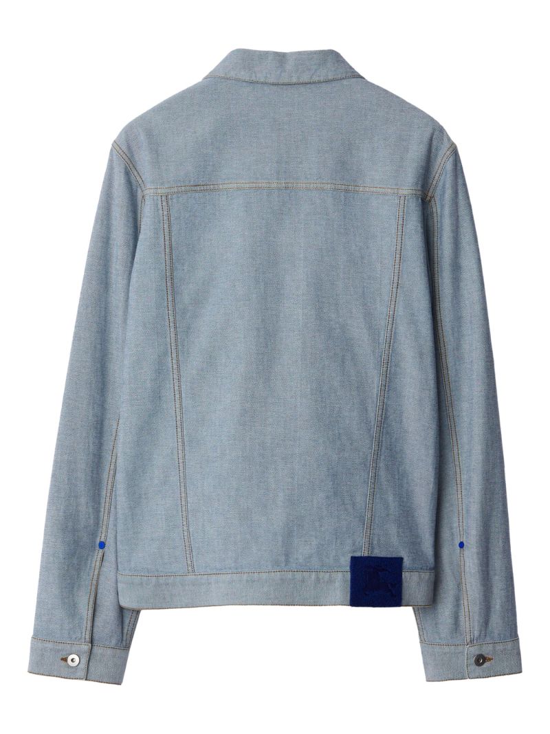 Blue Ekd Denim Shirt Jacket