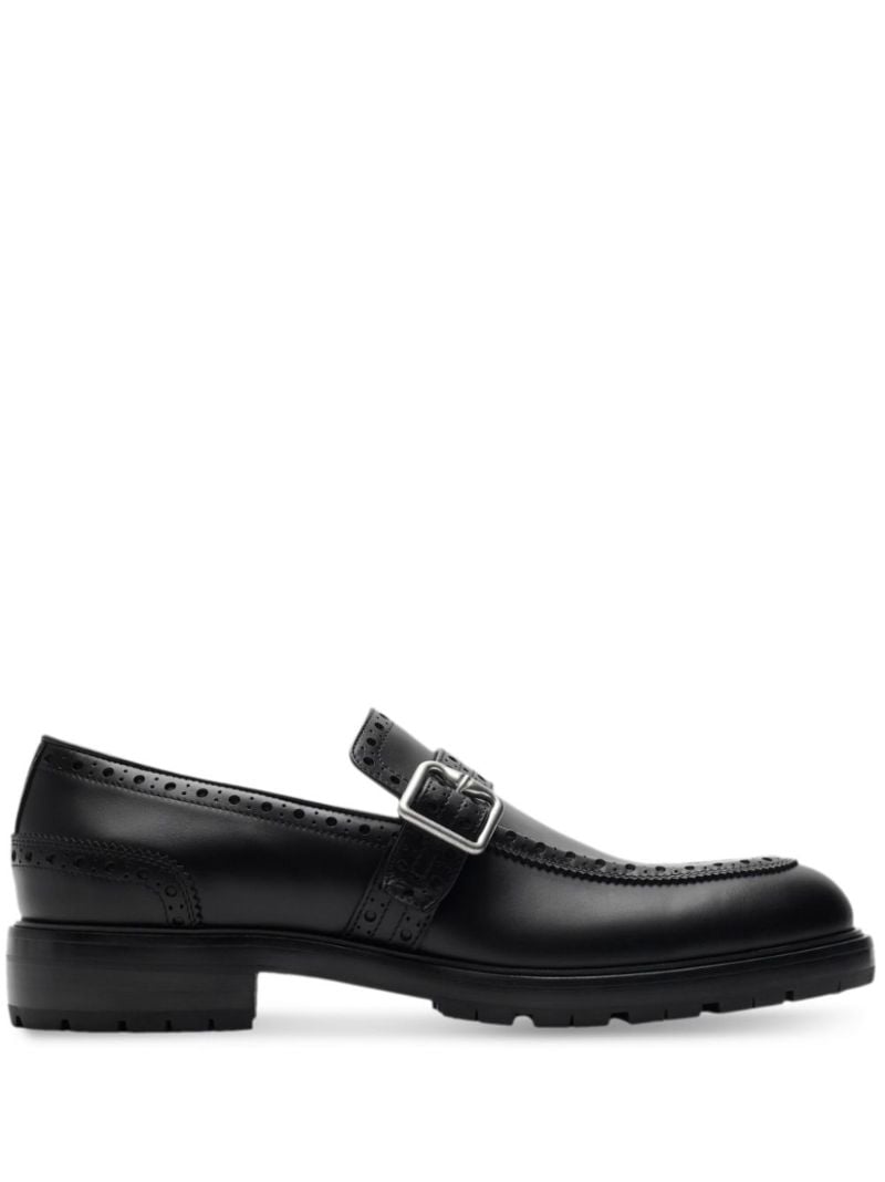 Black Soho Leather Loafers