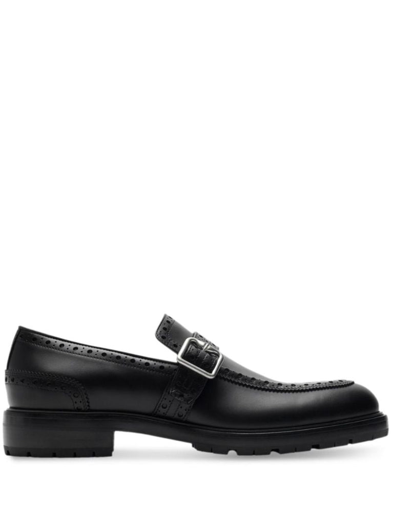 Black Soho Leather Loafers