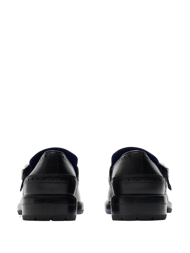 Black Soho Leather Loafers