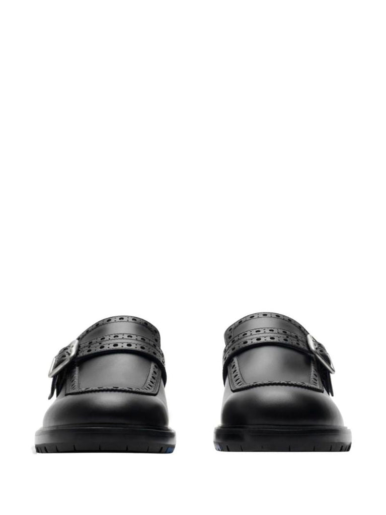 Black Soho Leather Loafers