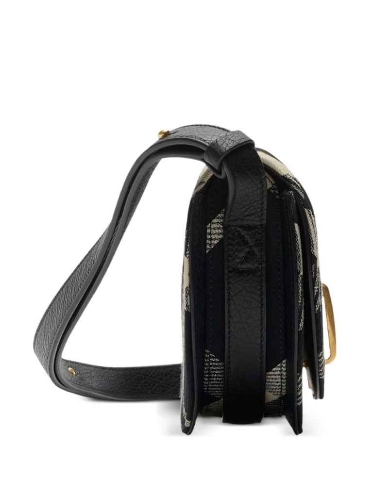 Black Mini Rocking Horse Cross Body Bag
