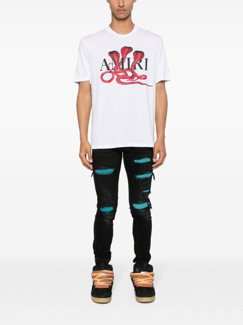 White Poison Cotton T-shirt