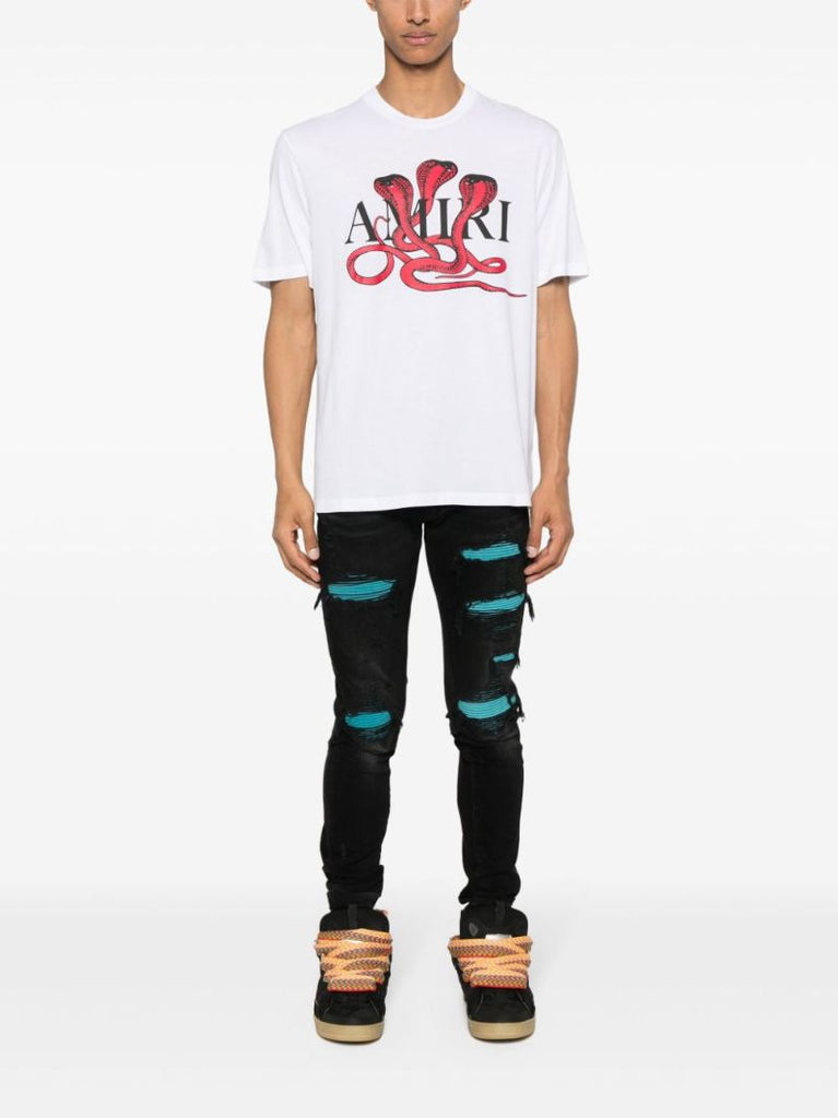 White Poison Cotton T-shirt