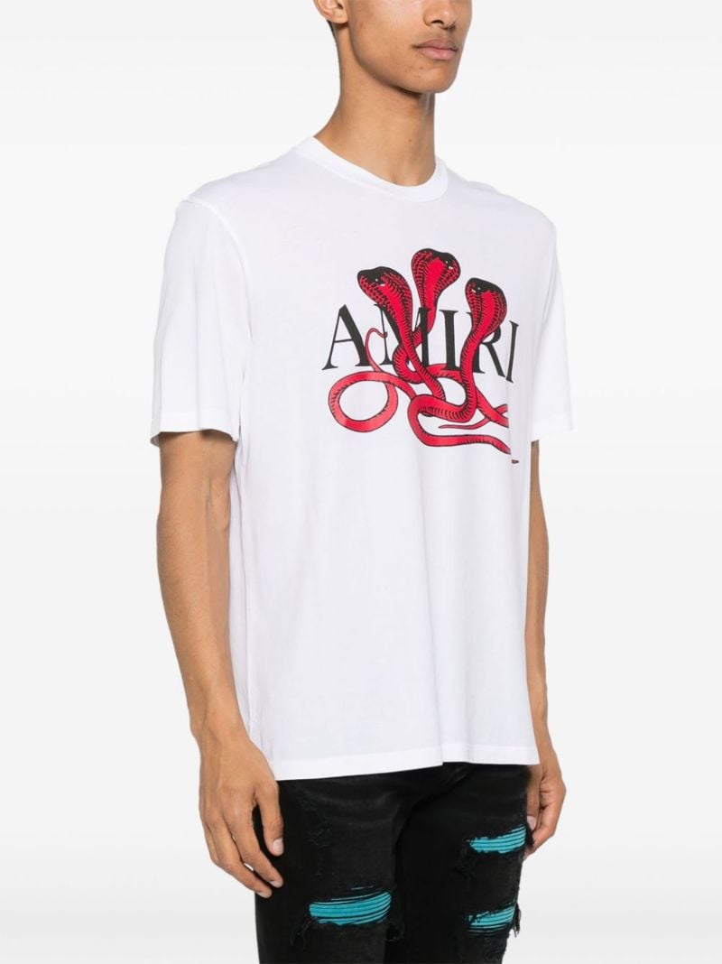 White Poison Cotton T-shirt