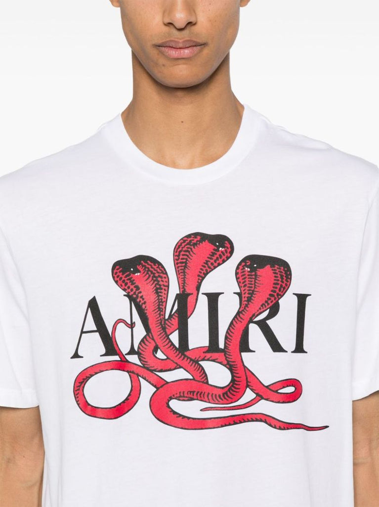 White Poison Cotton T-shirt