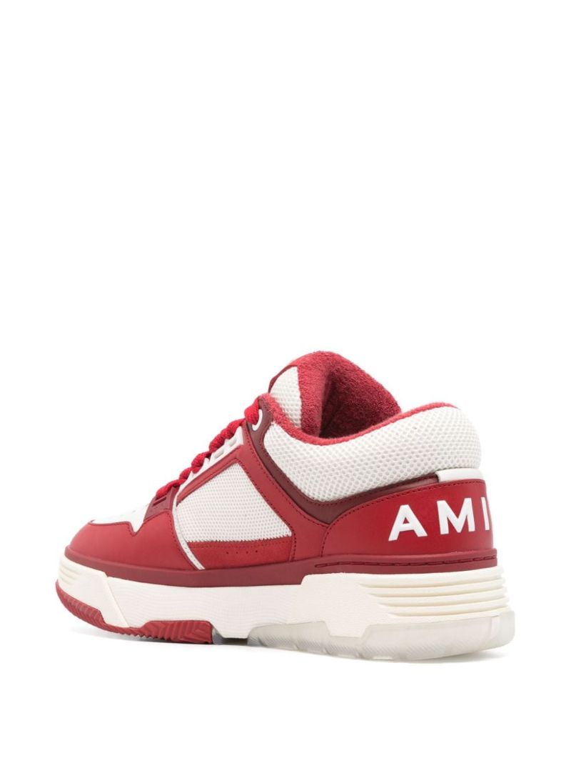 Red Ma-1 Panelled Sneakers