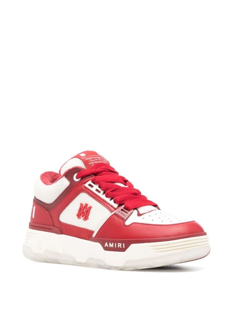 Red Ma-1 Panelled Sneakers