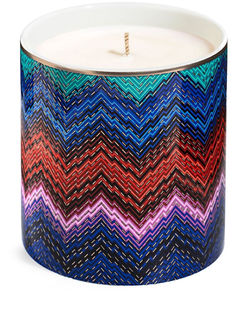 Starlight Zigzag-print Candle (270g)
