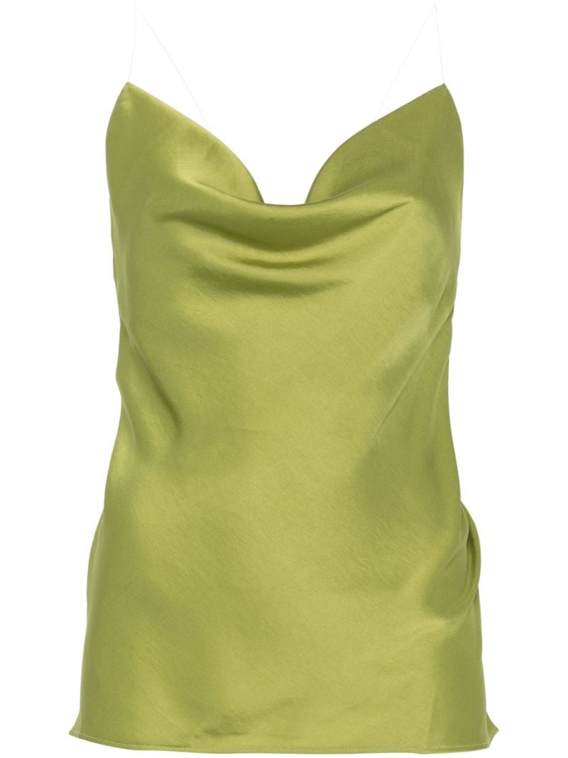 Invisible Strap Slip Top