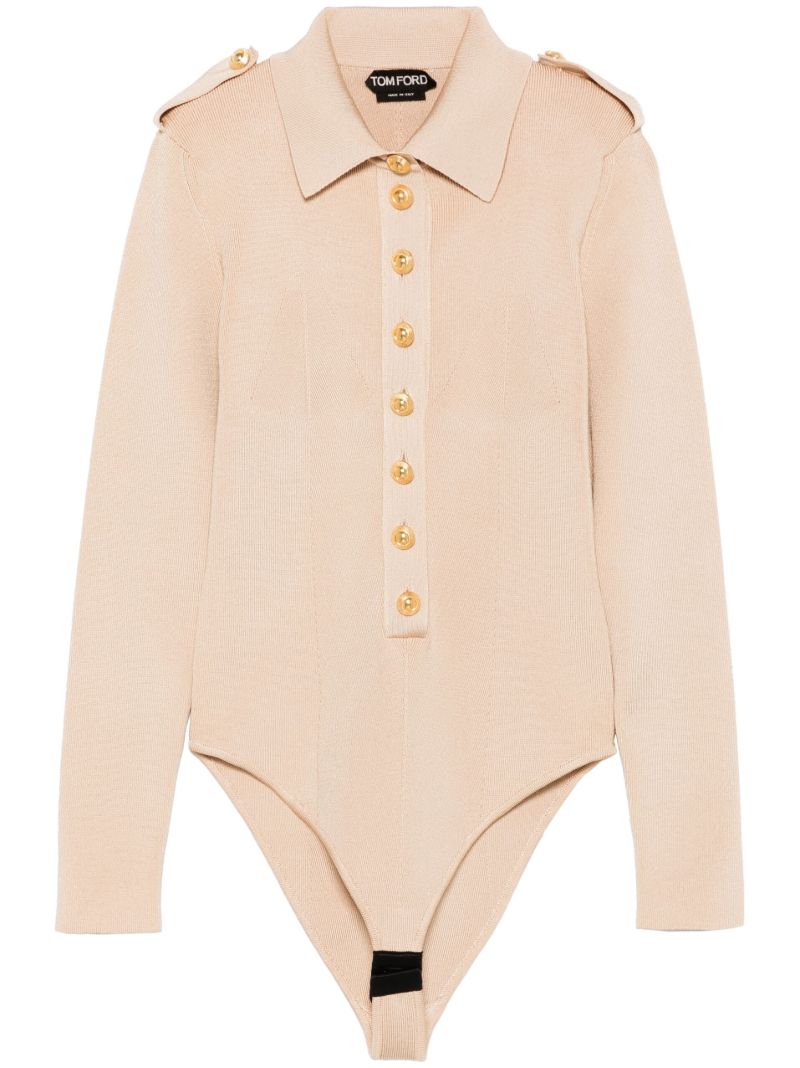 Ribbed Knit Bodysuit