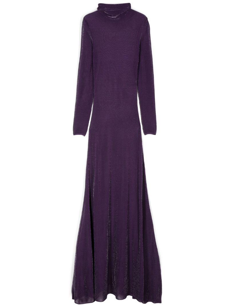 Metallic Knit Dress