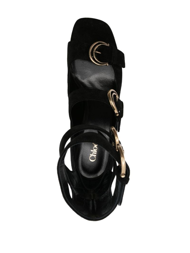 Black AlizÃ_x0083_Â¨ 65 Suede Sandals