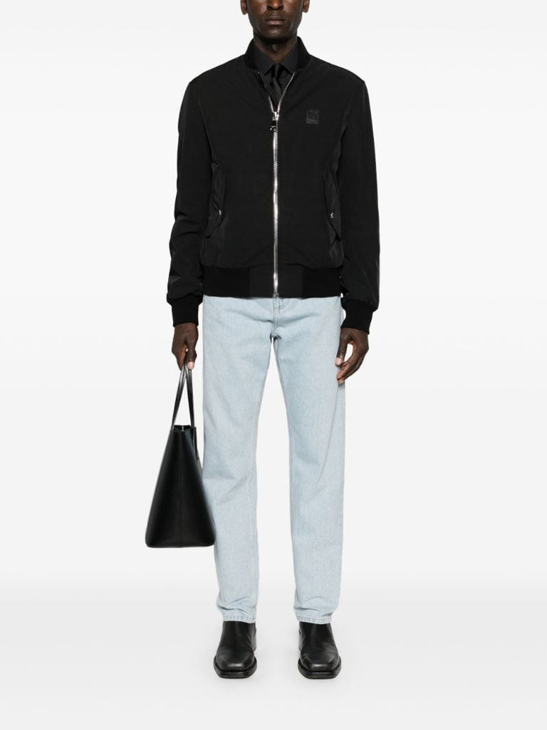 Blue Mid-rise Slim-fit Jeans