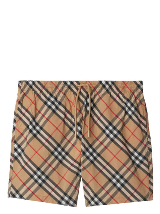 Checkered Swim Shorts