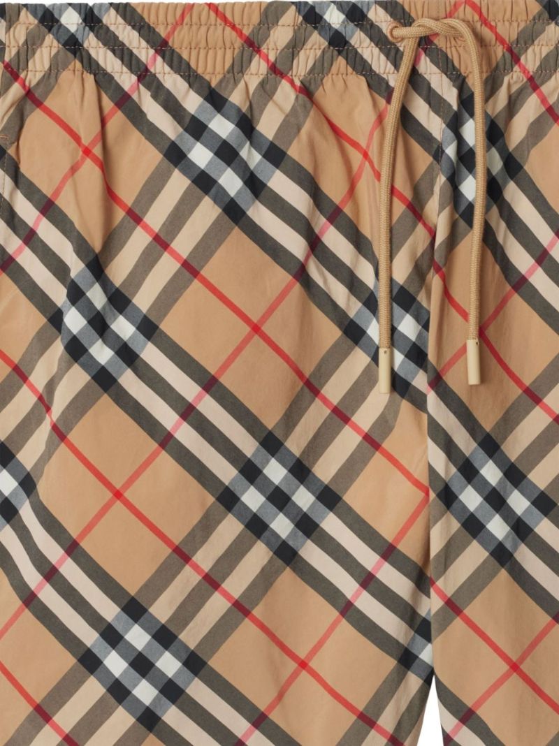 Checkered Swim Shorts