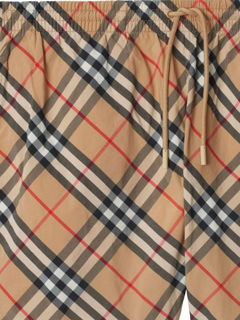 Checkered Swim Shorts