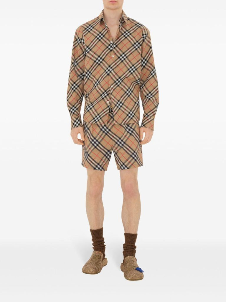 Checkered Swim Shorts
