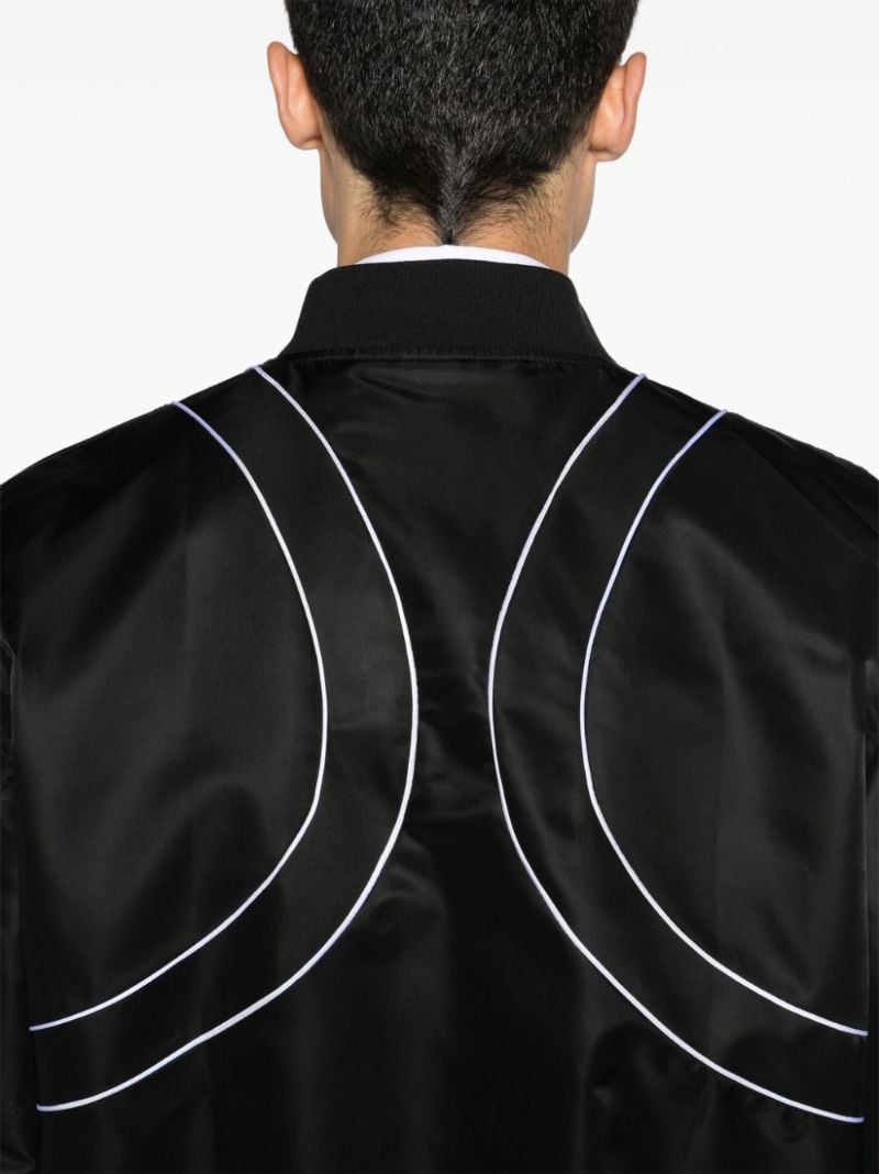 Piped Bomber Jacket