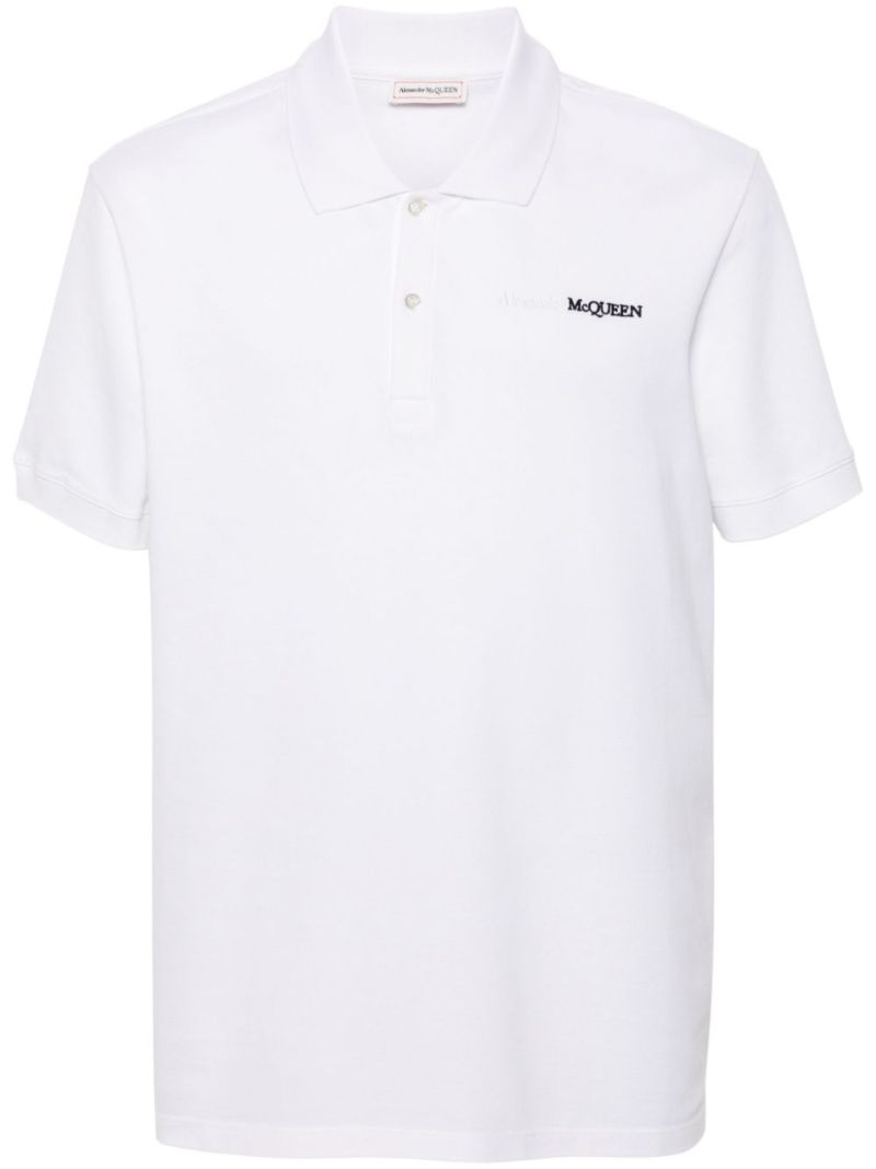 Embroidery Cotton Polo Shirt