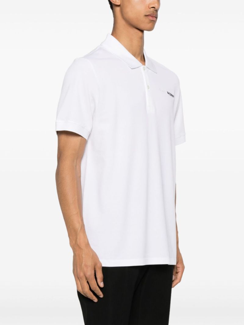 Embroidery Cotton Polo Shirt