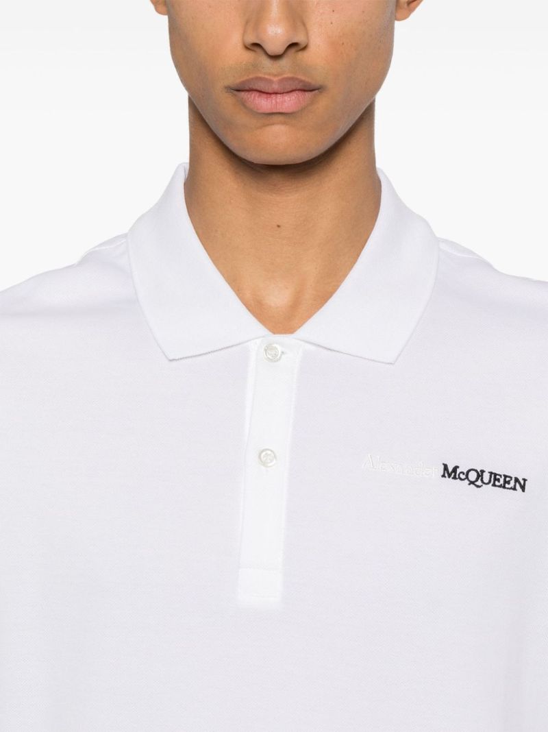 Embroidery Cotton Polo Shirt
