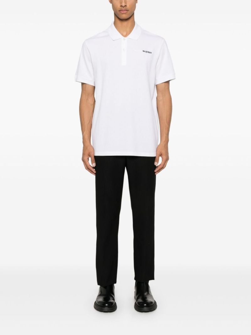 Embroidery Cotton Polo Shirt