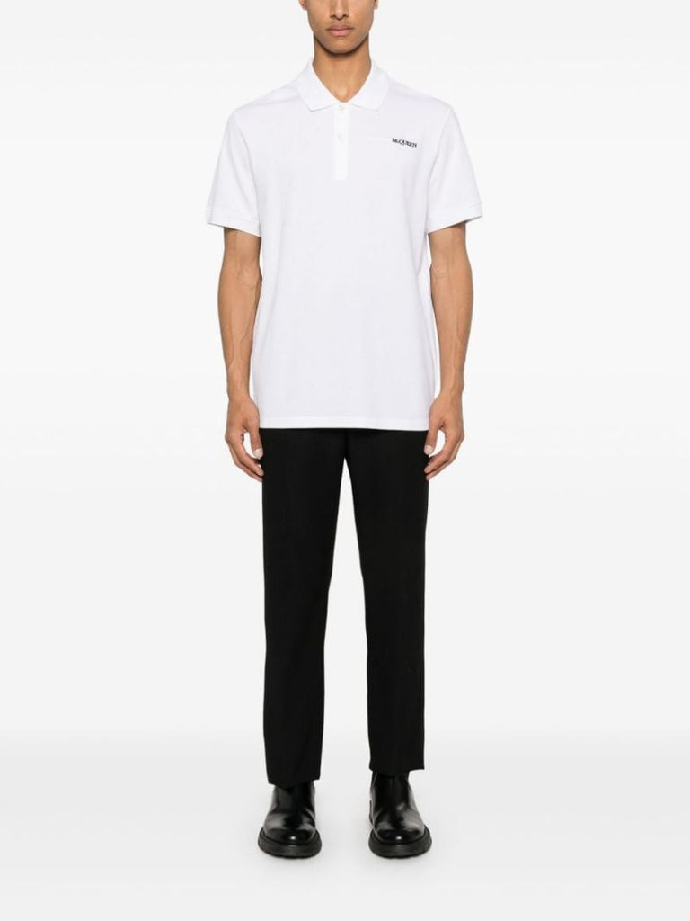 Embroidery Cotton Polo Shirt