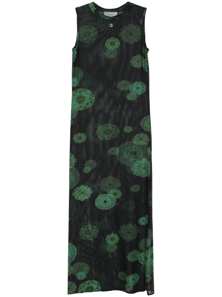 Cymatics Maxi Dress