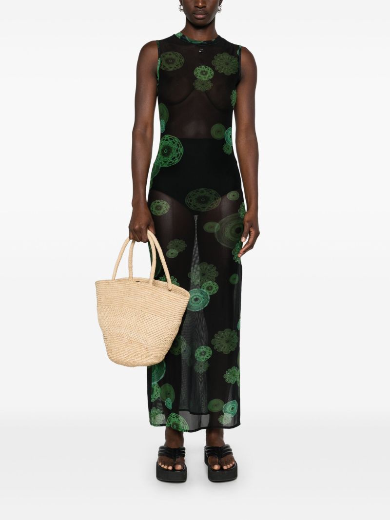 Cymatics Maxi Dress
