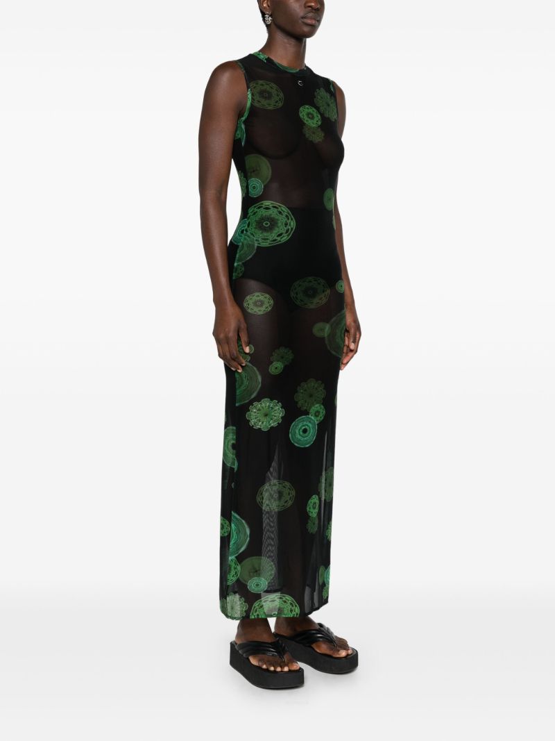 Cymatics Maxi Dress