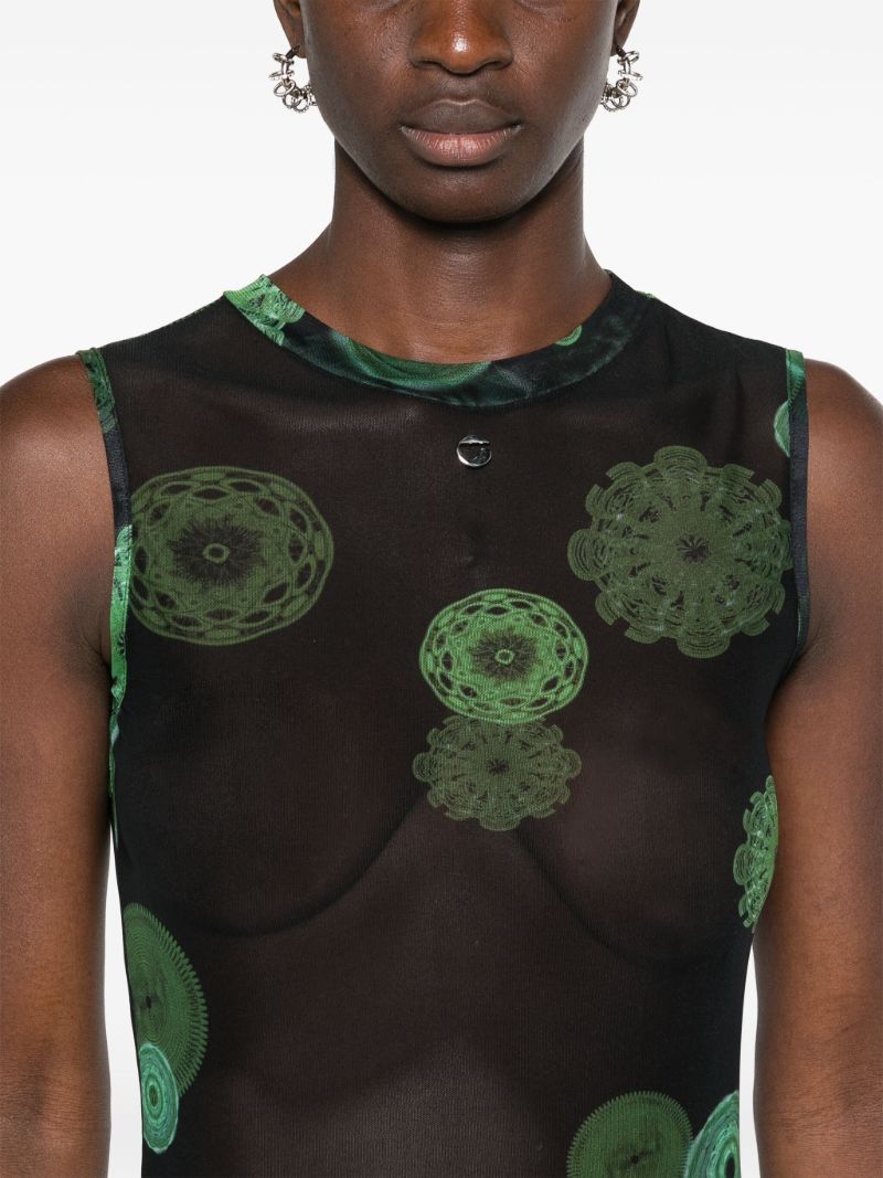 Cymatics Maxi Dress