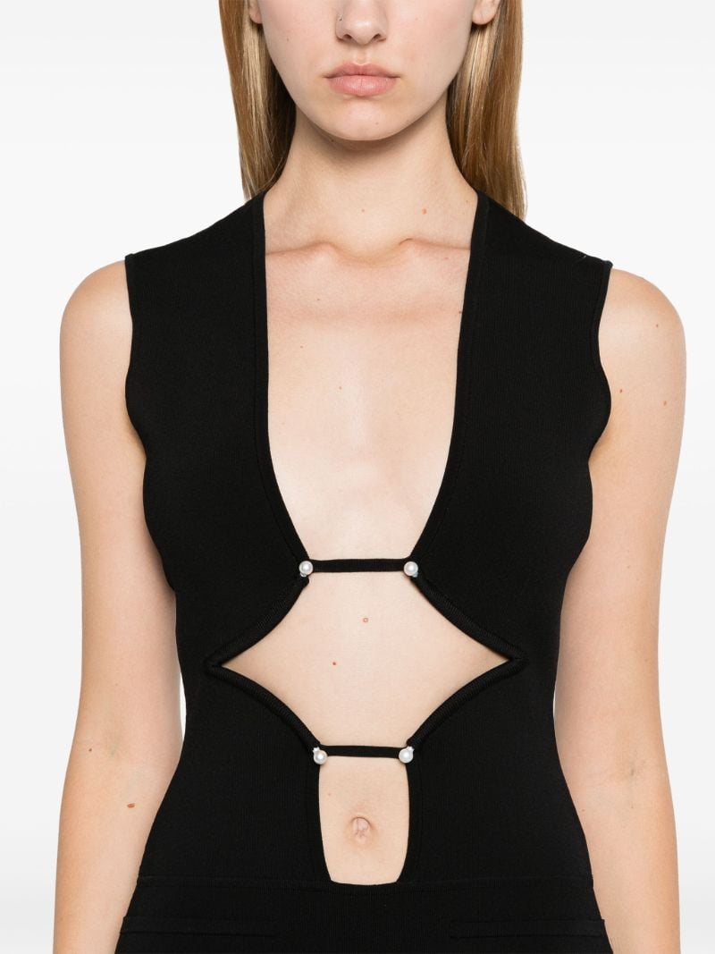 Cut-out Midi Dress