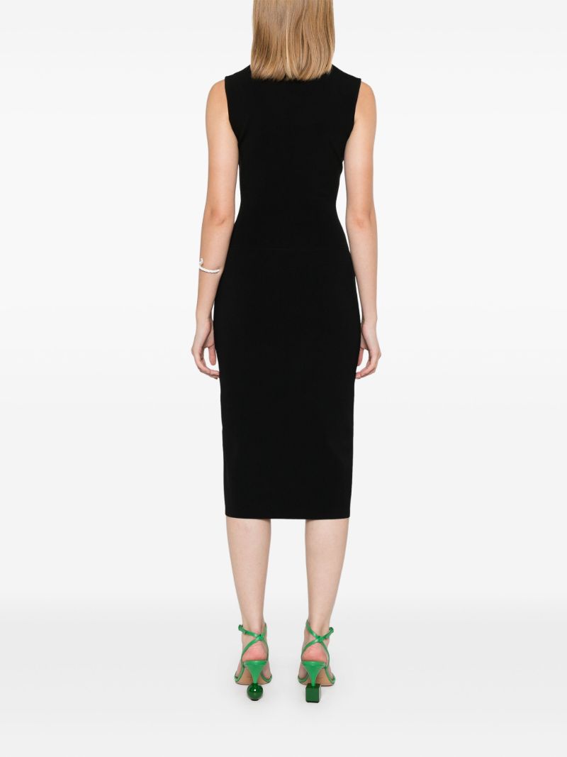 Cut-out Midi Dress