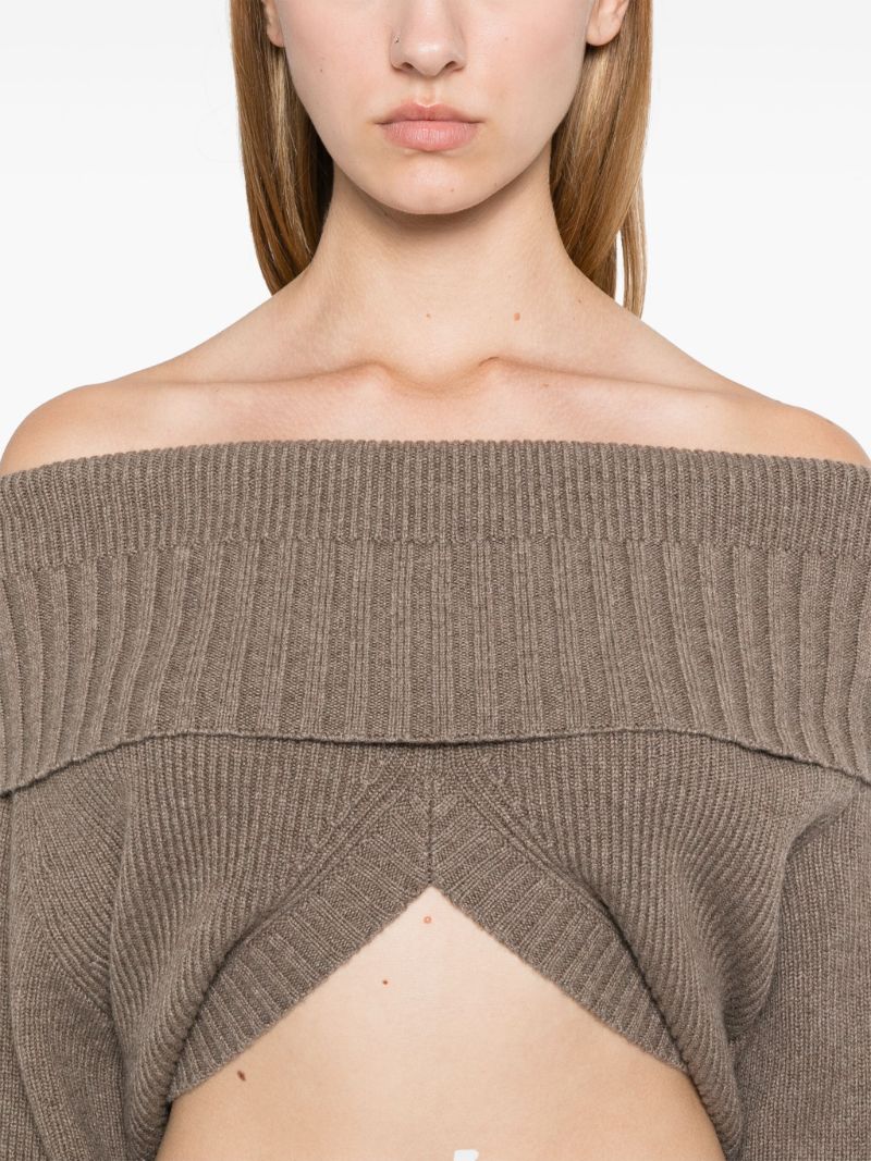Cashmere Cropped Sweater