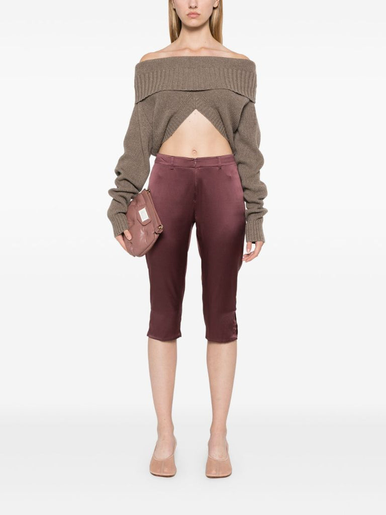 Cashmere Cropped Sweater
