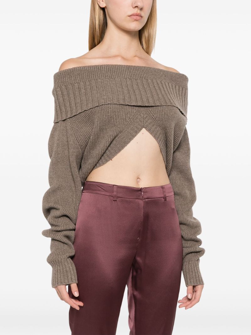 Cashmere Cropped Sweater